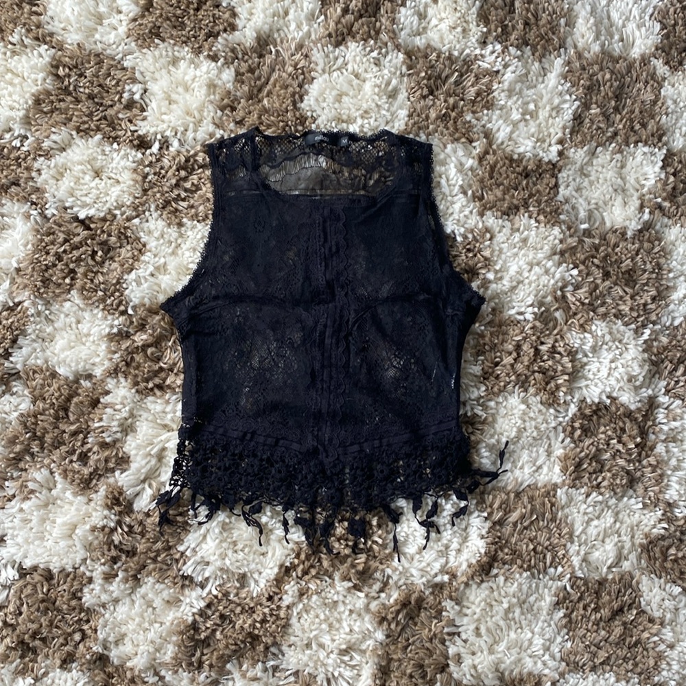 Sheer Lace Top